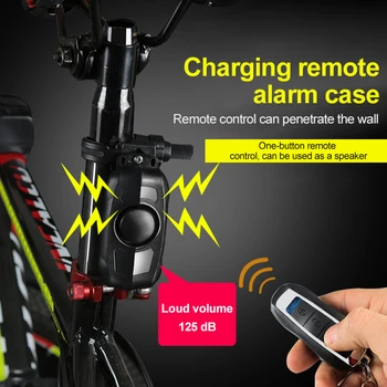 USB Зареждане, Безжично дистанционно управление, Вибрационна аларма, Велосипед, Мотоциклет, електрически автомобил на сот за дом, датчик за аларма