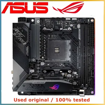 За AMD X570 X570i ASUS ROG STRIX X570-I дънна Платка Компютърни игри AM4 DDR4 64G Десктоп дънна Платка M. 2 NVME USB, PCI-E 3,0x16