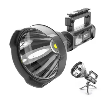 Преносими led прожектори Фенер-прожектор P70 Лампа от мъниста, монтируемый скоба, plug-in hybrid чрез USB за експедиции, приключения, къмпинг