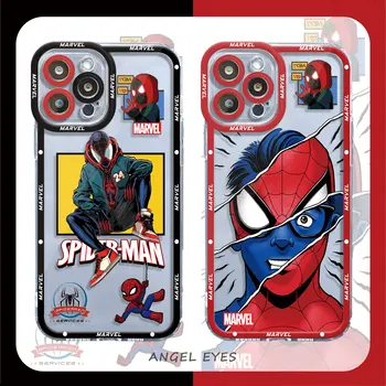 Прозрачен Калъф Marvel Cool SpiderMan Venoms за Xiaomi Redmi Note 11 Pro 9C 10 Prime 8 Poco Pro X3 NFC 11 Lite M3 с Прозрачен капак
