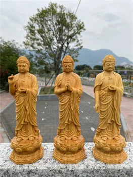 Три Дървени статуи на Буда Шакямуни се Съхраняват В Храма на Късмет, Фън Шуй